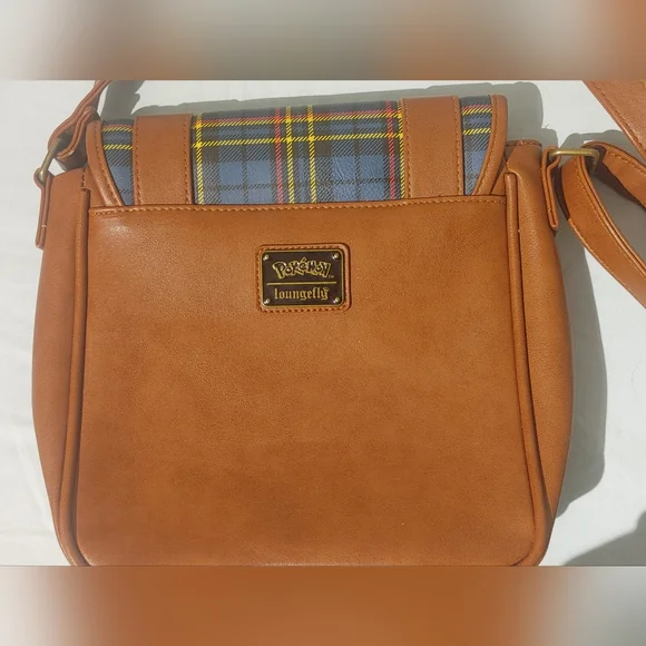 Loungefly x Pikachu Tartan Plaid Crossbody Bag - Picture 4 of 15